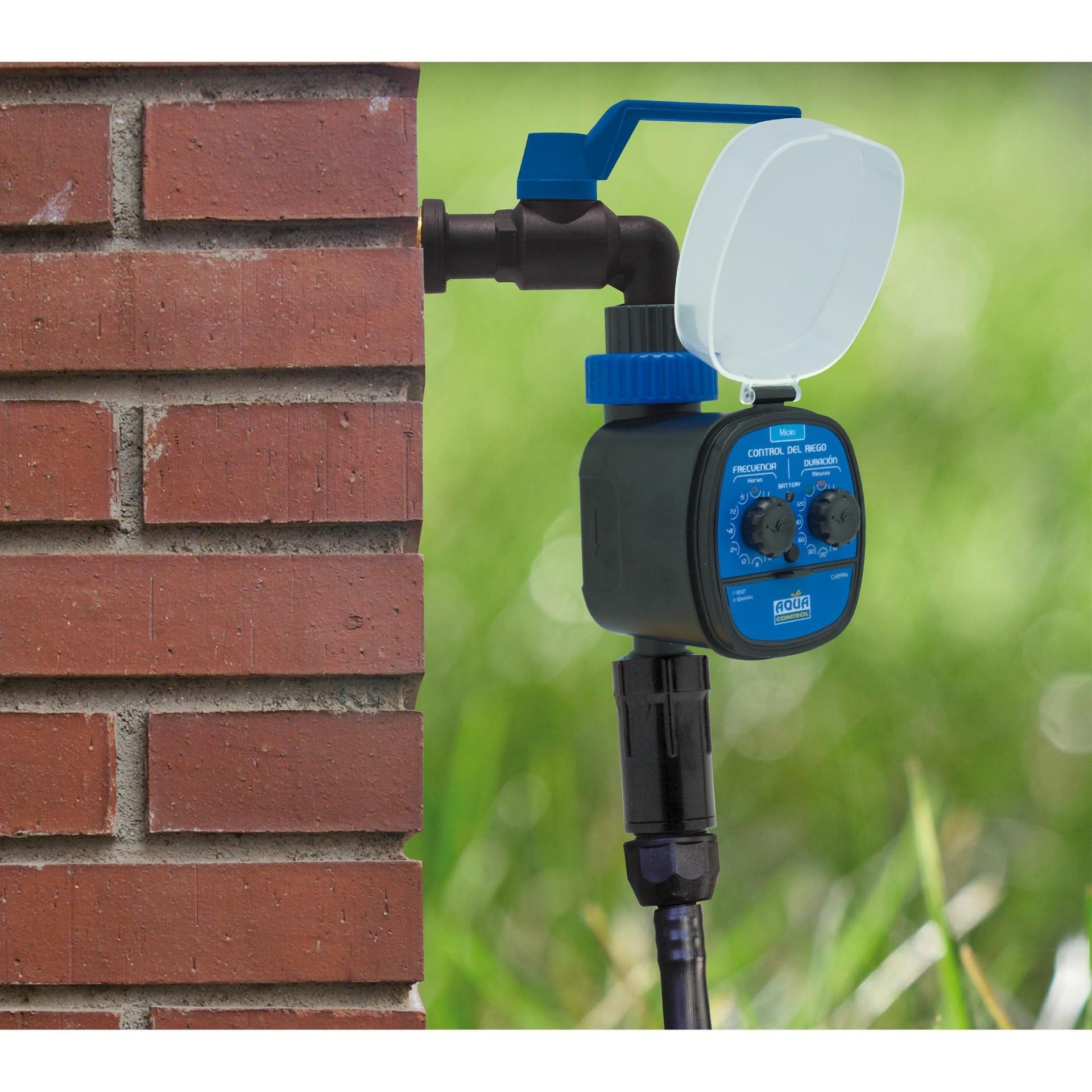 AQUA CONTROL C6372 külmakindel aiakraan, kroomitud, 3/4″ – kasutusnäide