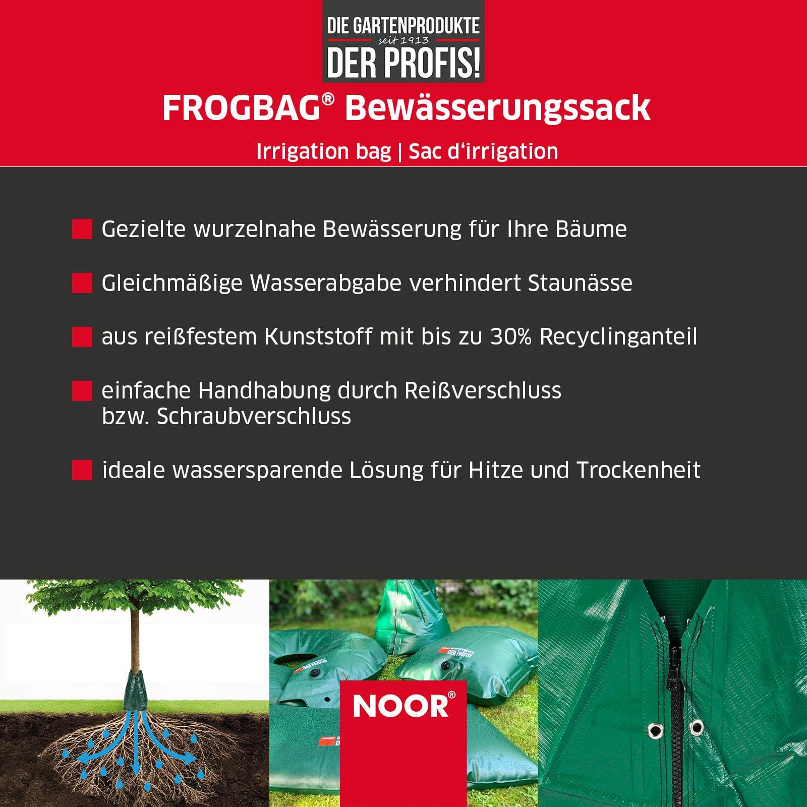 NOOR FROGBAG PRO niisutuskott puudele 100 L, UV-kindel PVC 520 g/m²