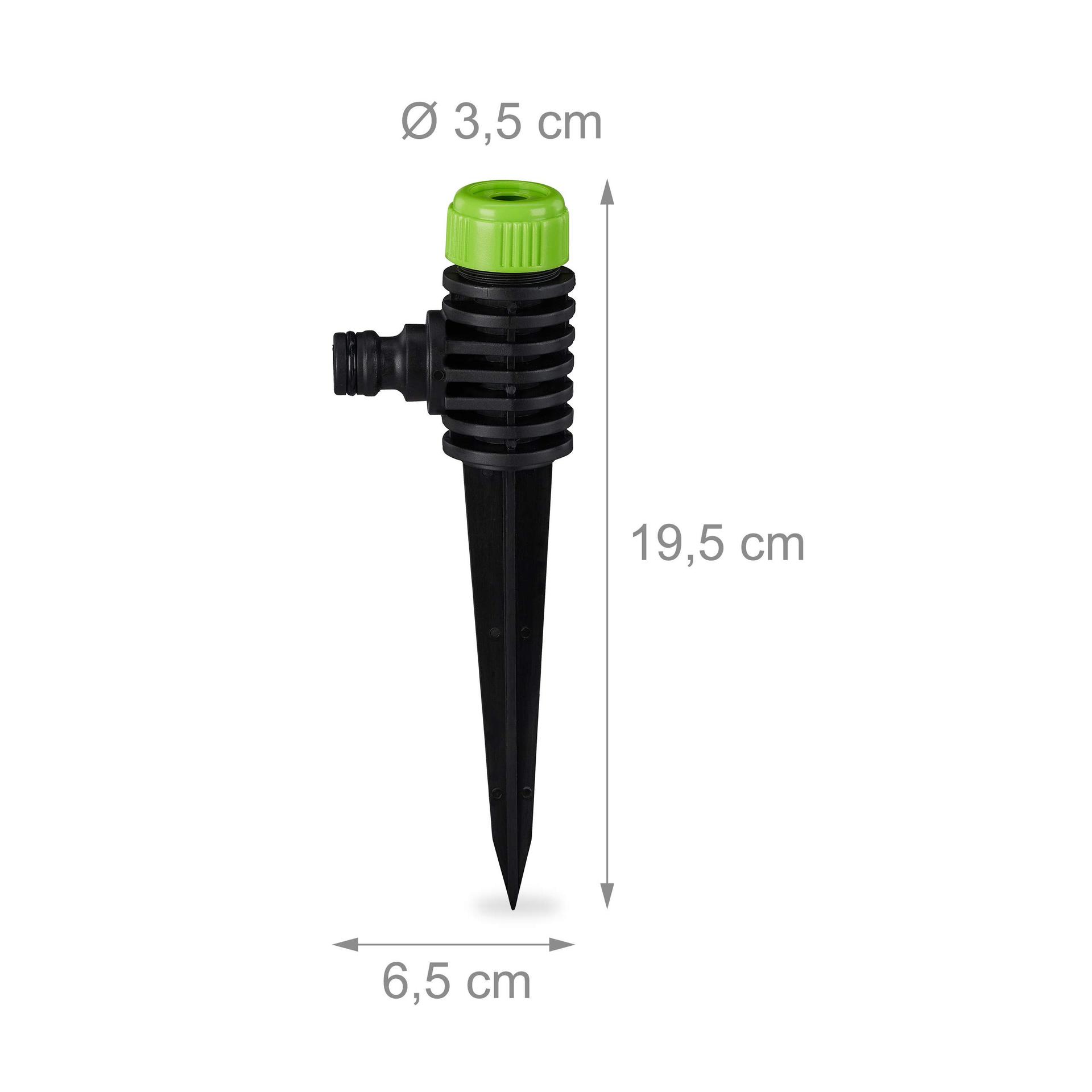 Relaxdays maapealne aiavihmuti maapiikiga, 1/2″ voolikuliide, kuni 30 m² – kasutusnäide
