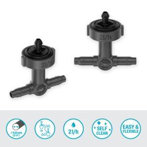 Gardena Micro-Drip-System reatilguti 13312-20, rõhku reguleeriv, plastist