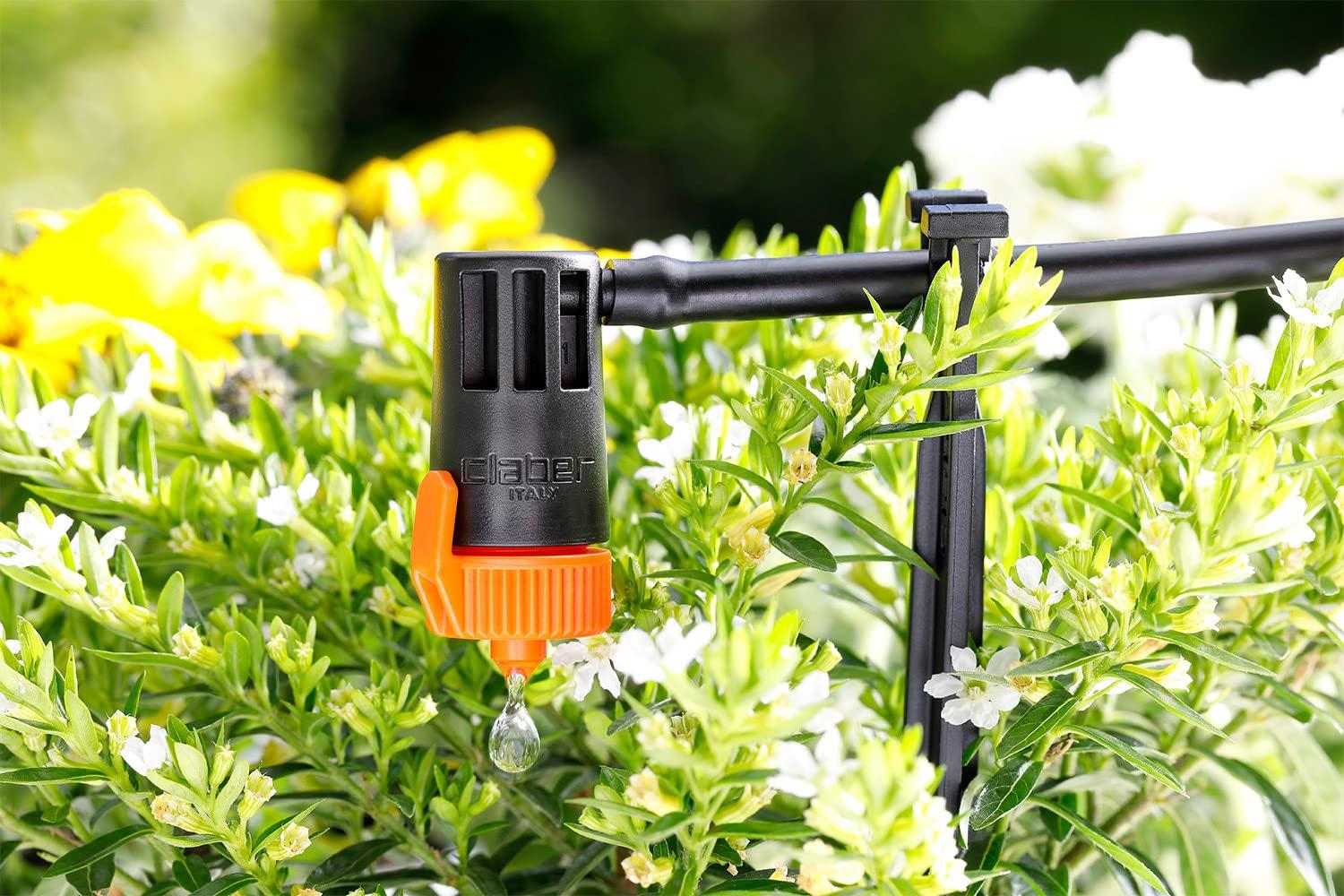 Claber tilkkastmise komplekt terrassile, kuni 50 taimele, 25 m – detailne vaade