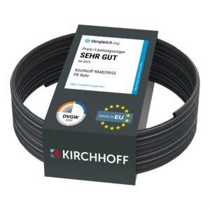 Kirchhoff HDPE veetoru kastmissüsteemile 20 mm × 25 m, must