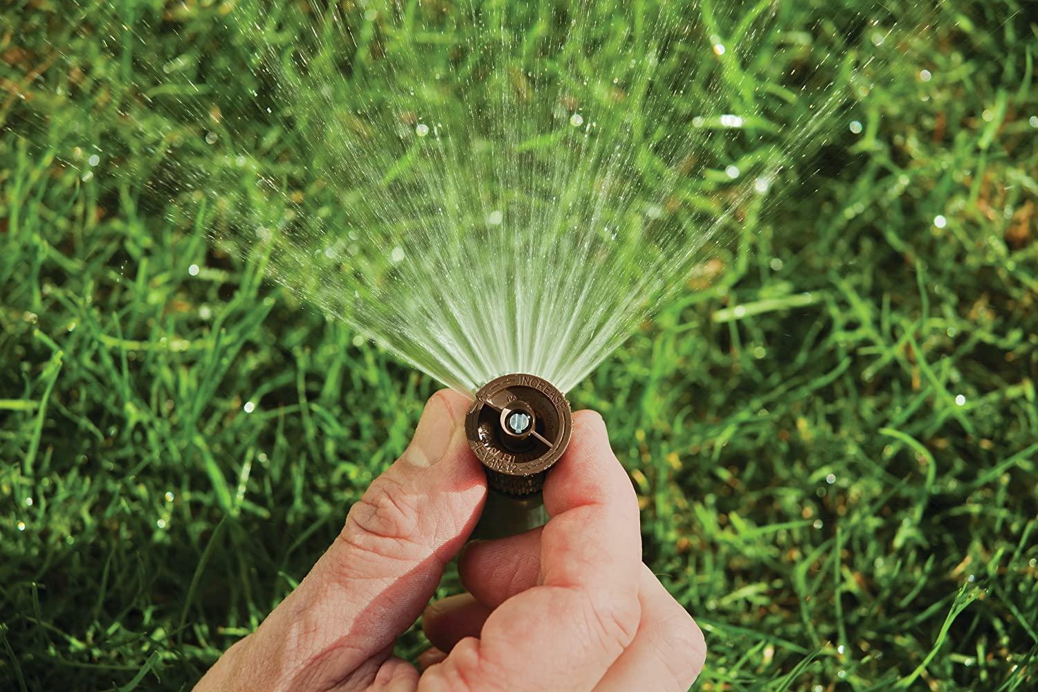 Rain Bird 1806APPRS süvistatav vihmuti, reguleeritav 0–360°, 15,2 cm tõusukõrgus – kasutusnäide