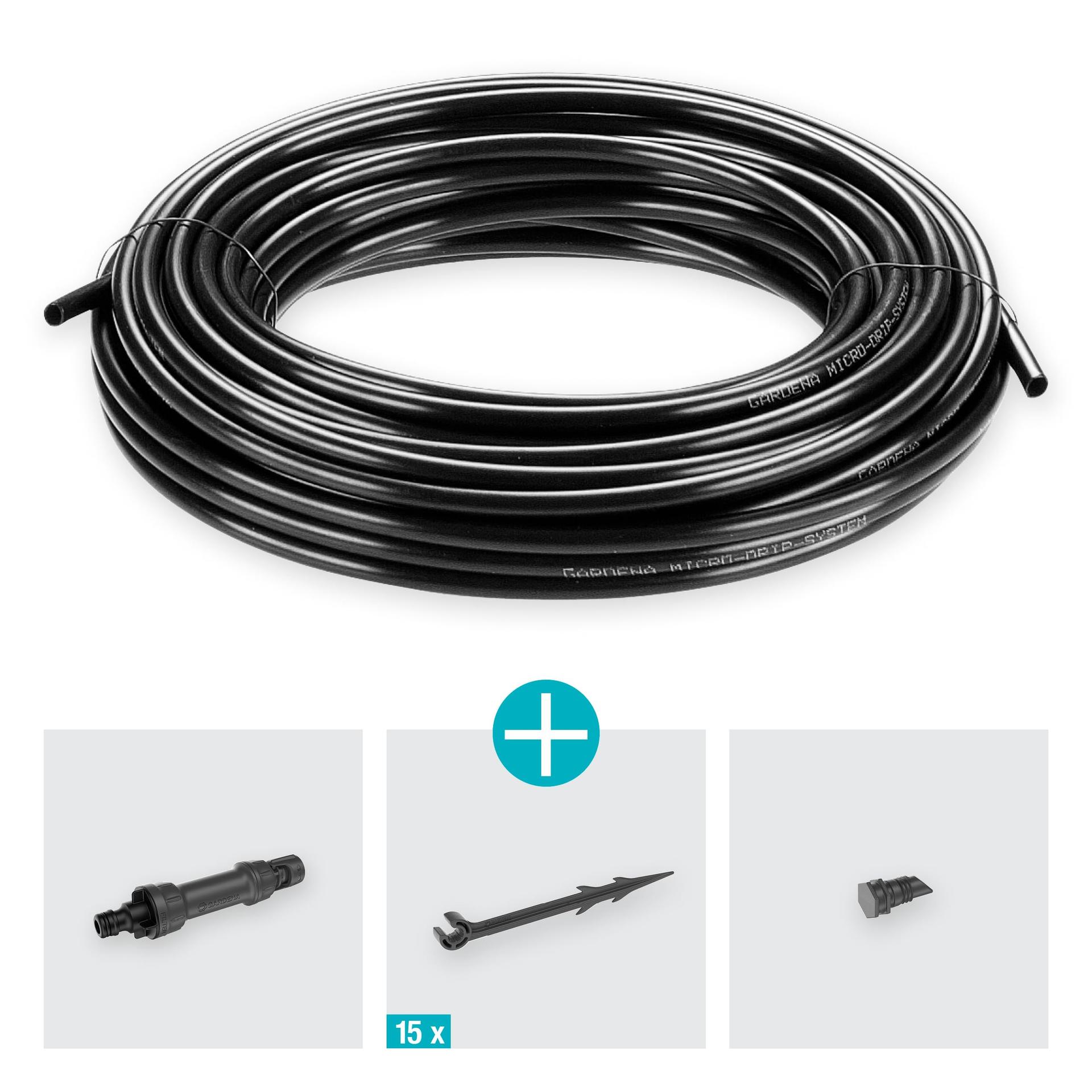 Gardena Micro-Drip taimeridade tilkkastmise algkomplekt 13010-20 – kasutusnäide