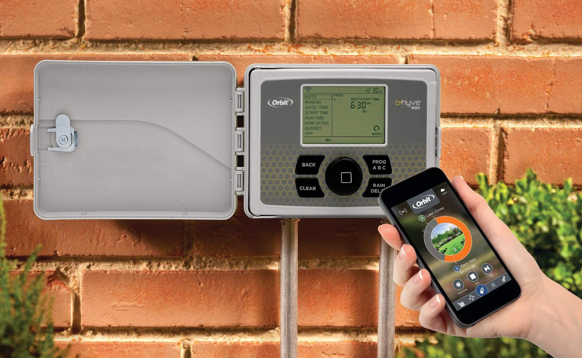 Orbit B-Hyve 94546 nutikas WiFi kastmiskompuuter, 6 tsooni – detailne vaade