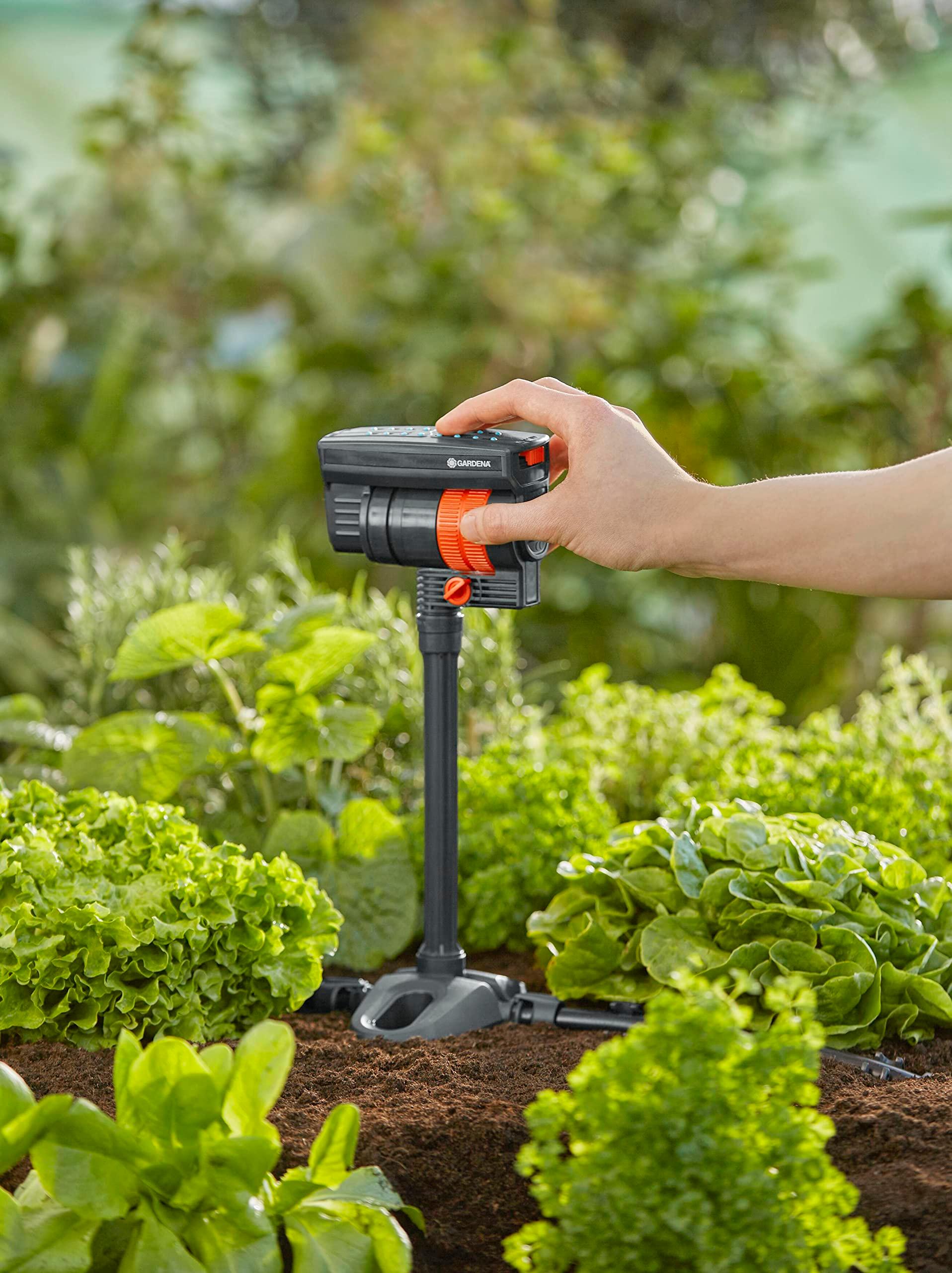 Gardena Micro-Drip pikendustoru OS 90 vihmutile, 20 cm (2 tk) – pakend ja tarvikud