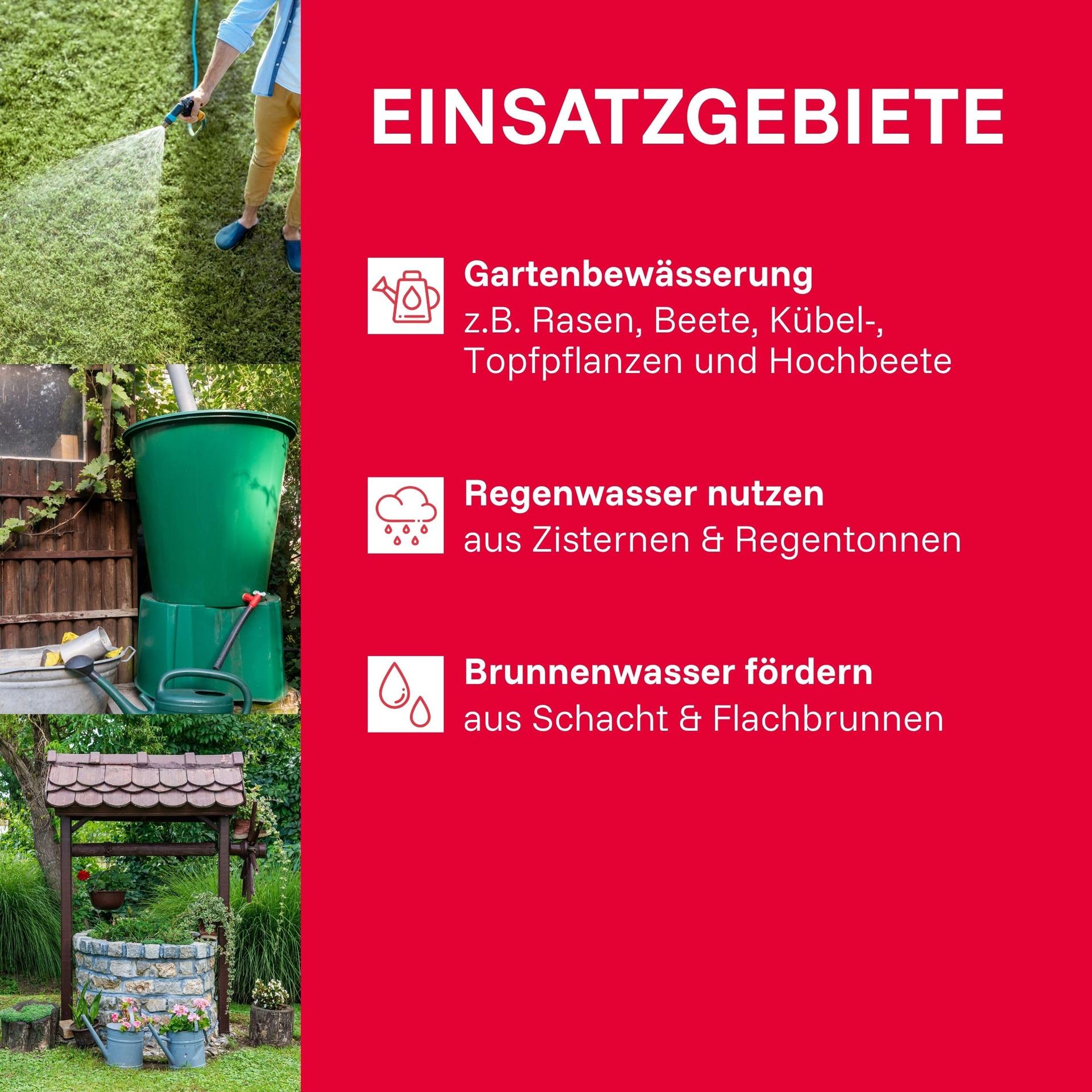 T.I.P. Garten-Jet 750 aiapump, malmkorpus, 2800 l/h, 4,2 bar – lisavaade