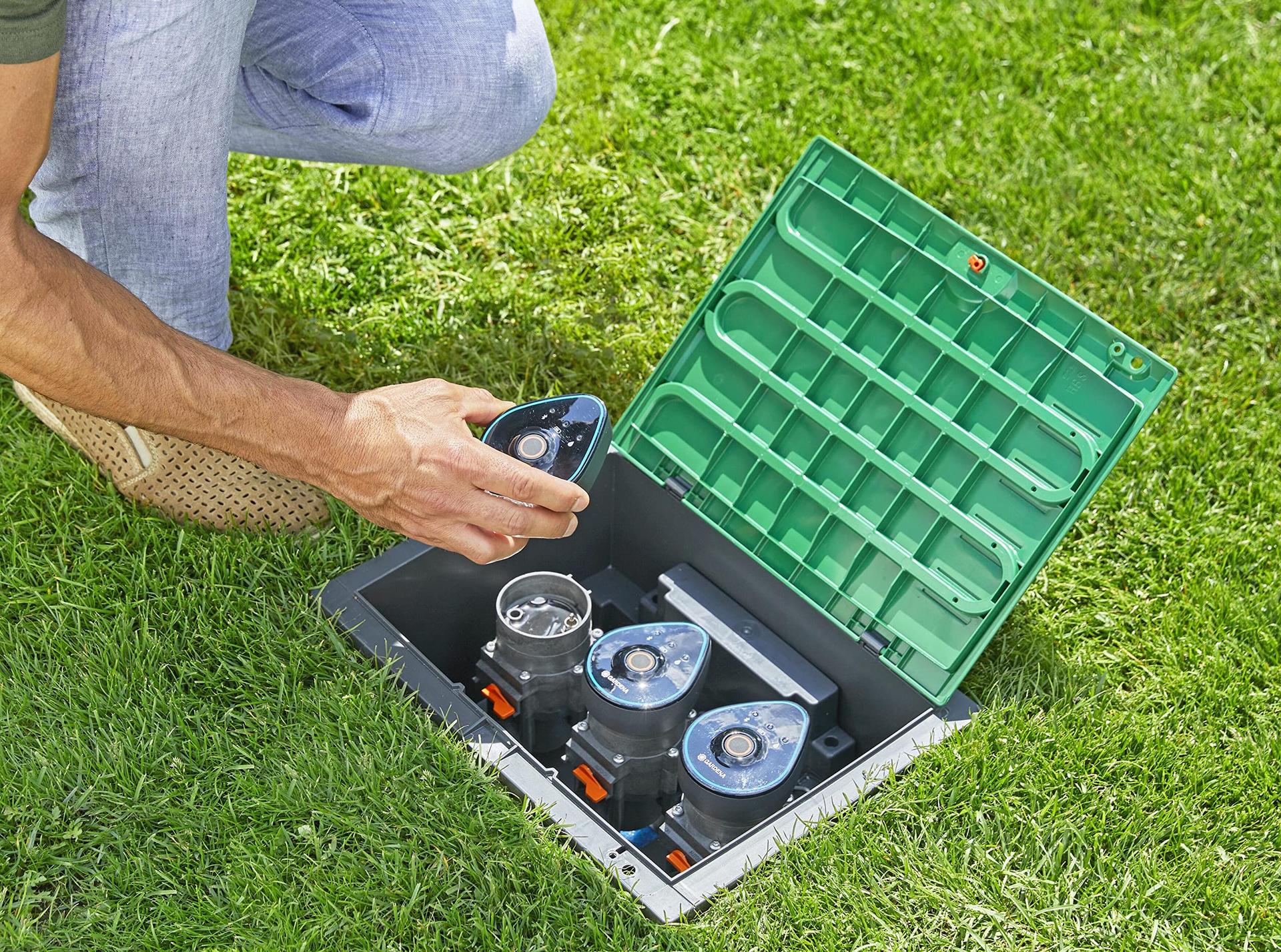 Gardena 9 V niisutusventiil, magnetventiil automaatkastmiseks (1251-20) – kasutusnäide