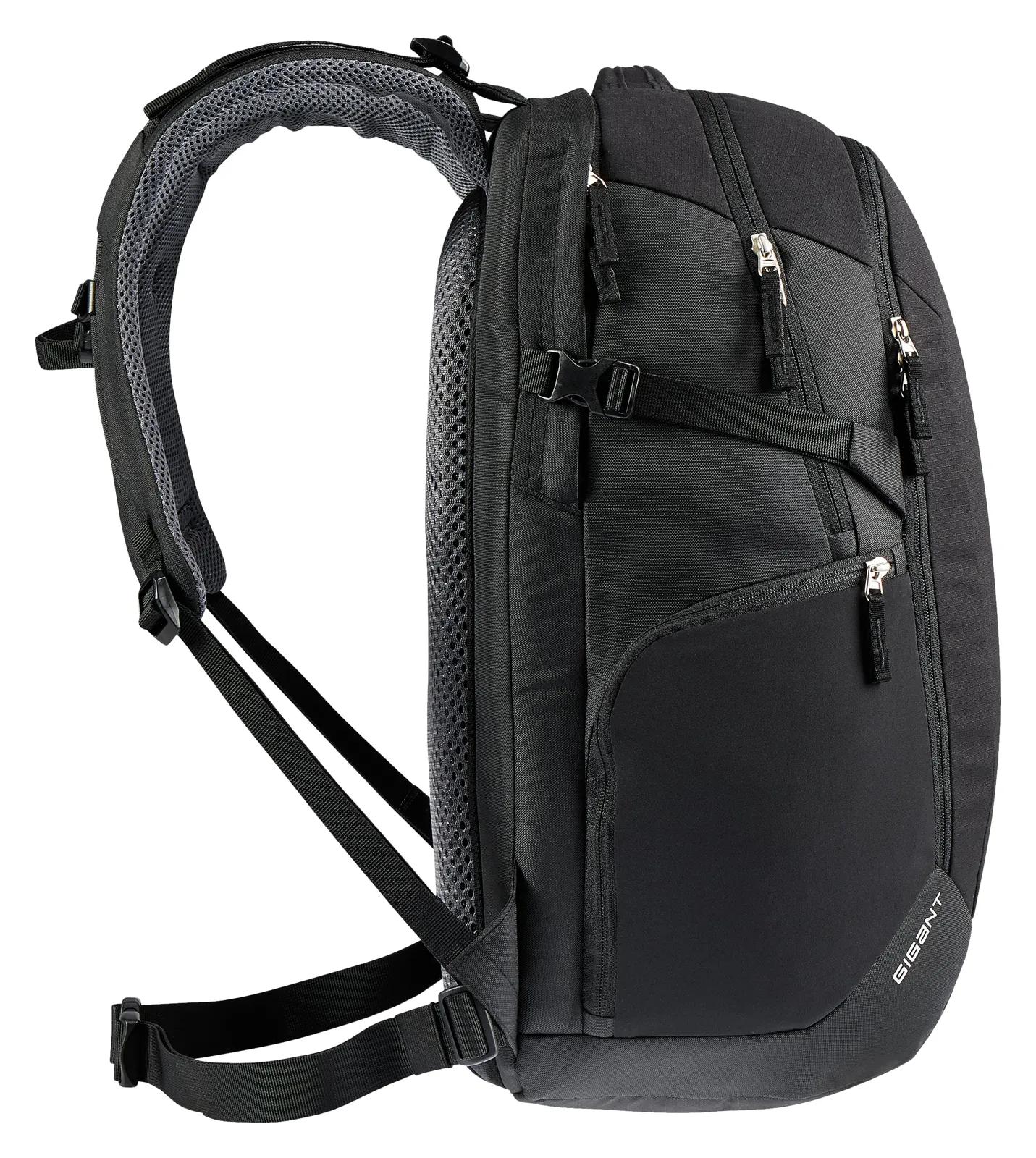 deuter Gigant sülearvuti seljakott 32 l, kuni 17″ sülearvutile, must – pakend ja tarvikud