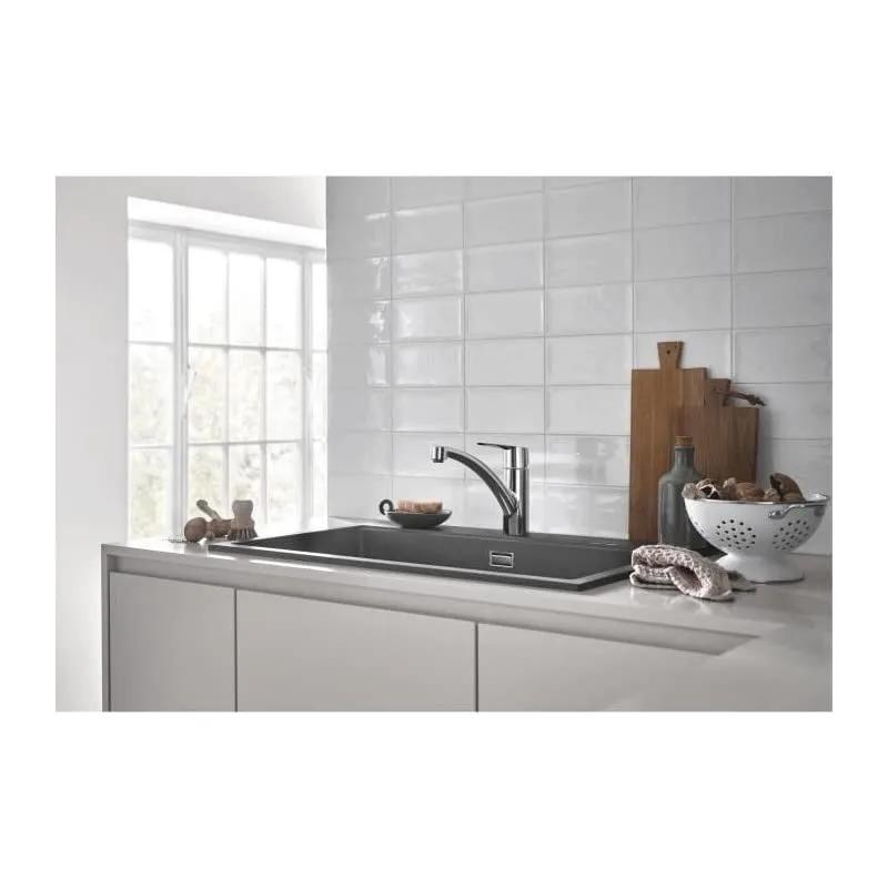 GROHE Start köögisegisti madala tilaga, kroom, 30530002 – pakend ja tarvikud