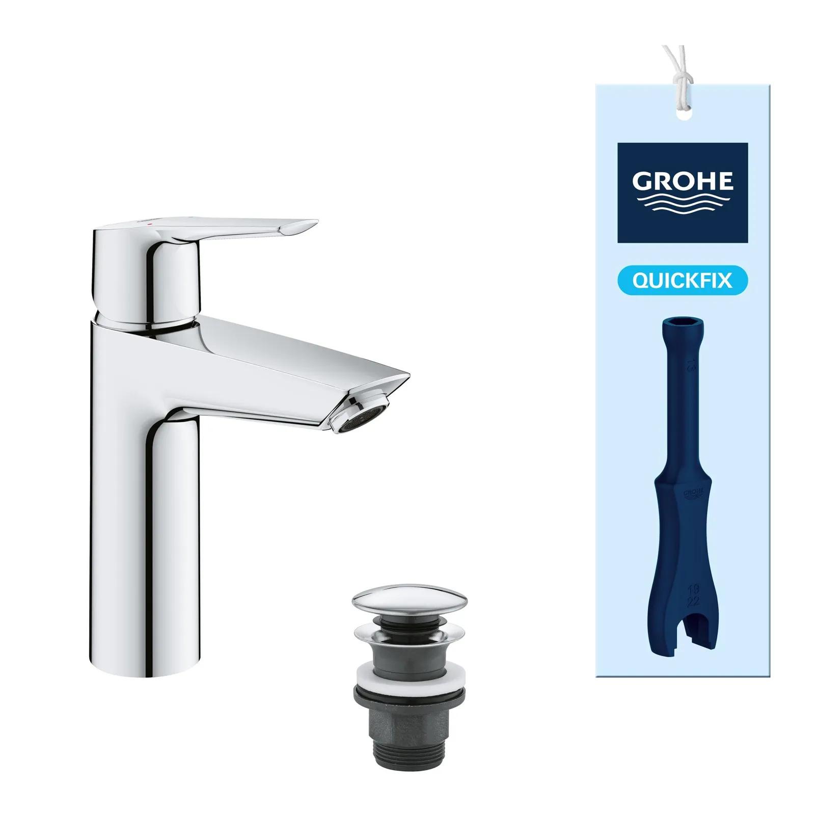 GROHE Start valamusegisti M-suurus koos põhjaklapi ja tööriistaga