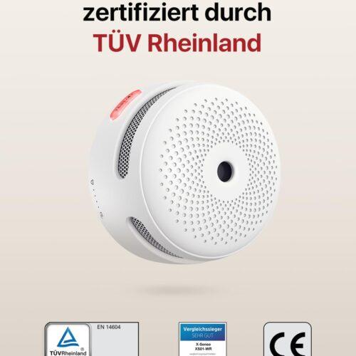 X-Sense juhtmevaba ühendatav suitsuandur XS01-WR