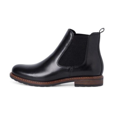 Tamaris naiste Chelsea poolsaapad, must nahk, 38 EU, pilt 2