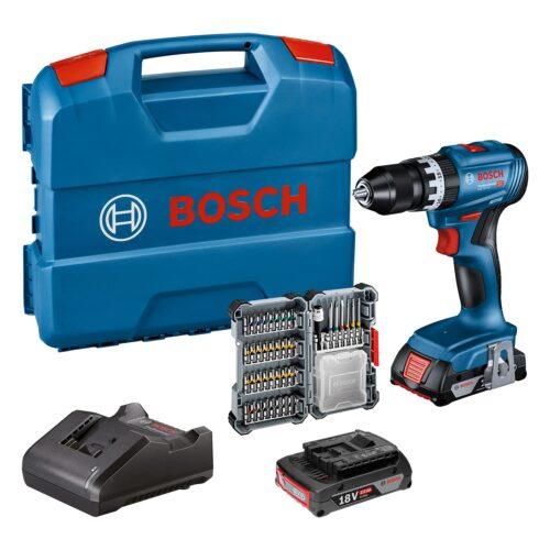 Bosch Professional 18V süsteemi aku löökpuurtrell GSB 18V-45 (pöörlemiskiirus 1.900 min⁻¹