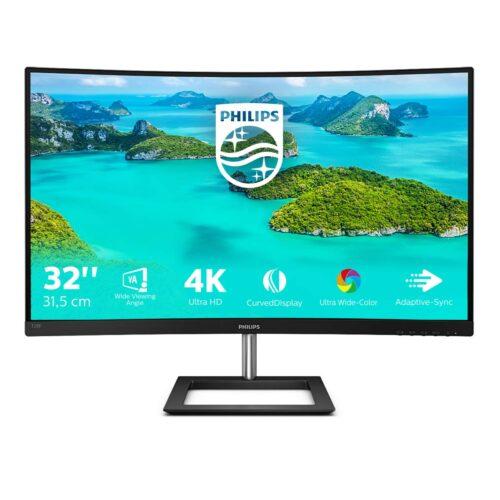 Philips 328E1CA - 32-tolline UHD kõver mängumonitor