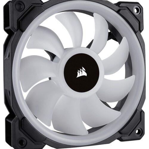 Corsair LL120 RGB LED PWM PC-korpuse ventilaator (120mm kahene valgusring RGB LED