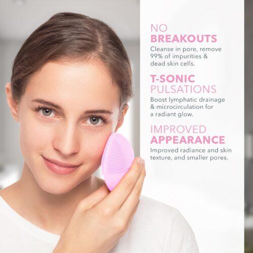 FOREO LUNA mini 2 näopuhastushari, silikoon, reisiversioon, pilt 2