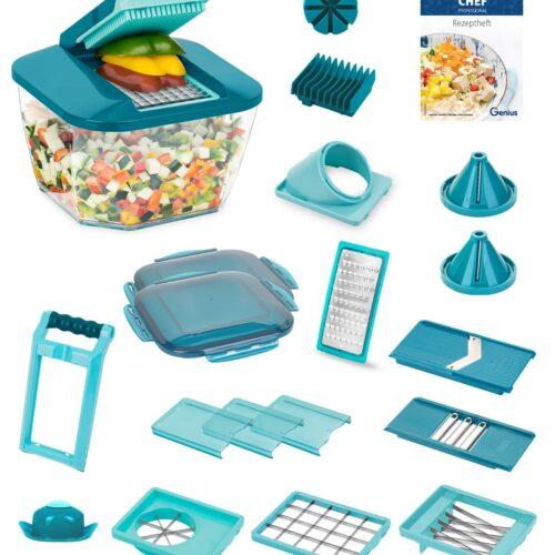Nicer Dicer Chef Professional Köögiviljalõikur 23-osaline – manuaalne viilutaja 5