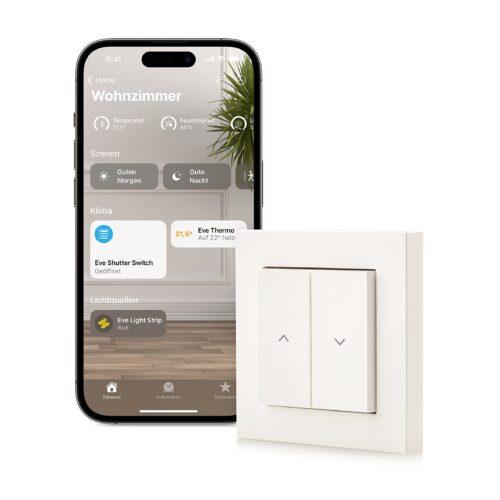 Eve Shutter Switch (Apple Home) - Nutikas ruloo juhtimine ajakavade