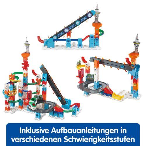 VTech Marble Rush – Super Sky Tower Set XL300 E – Interaktiivne kuulirada – Lastele vanuses 4-12 aastat