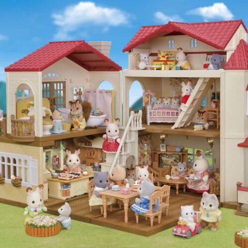 Sylvanian Families 5716 Linnamaja katusekambriga