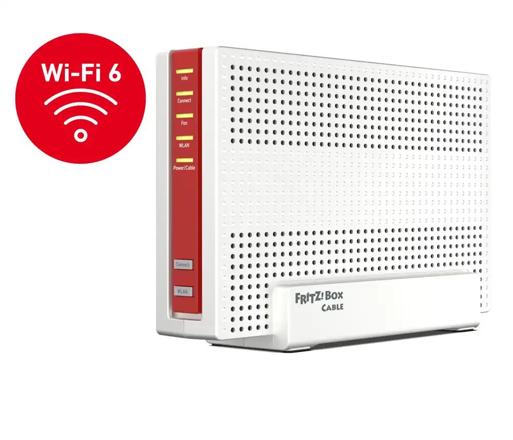 FRITZ!Box 6690 Cable kaabelmodemiga ruuter, DOCSIS 3.1, Wi-Fi 6, 2,5-gigabitine LAN, DECT, pilt 2