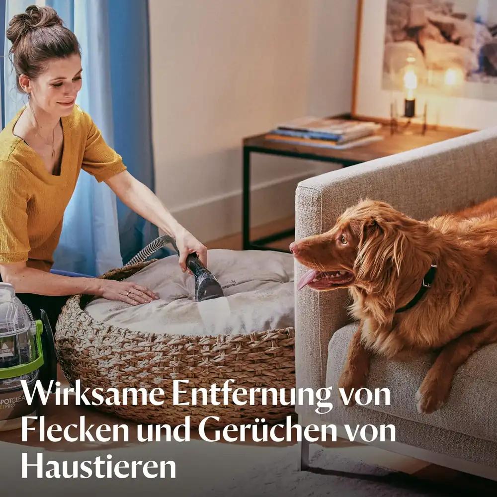 BISSELL SpotClean Pet Pro polstri- ja vaibapesur, 750 W, kahe paagiga, pilt 2