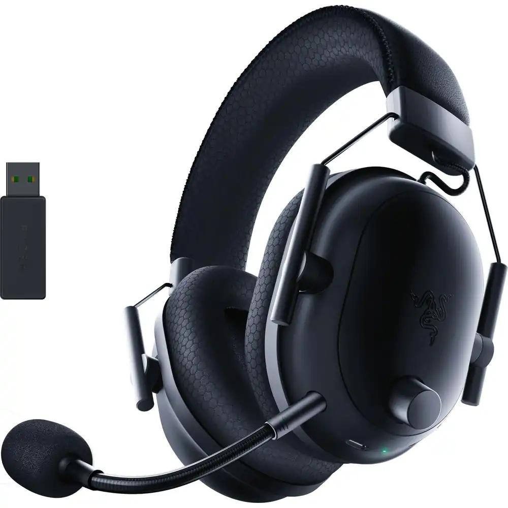 Razer BlackShark V2 Pro (2023) – Juhtmevaba Esports Peakomplekt PC-le (HyperClear Super-Breitband-Mikrofon, TriForce Titanium 50mm Draiverid, HyperSpeed Wireless-tehnoloogia, 70h aku)