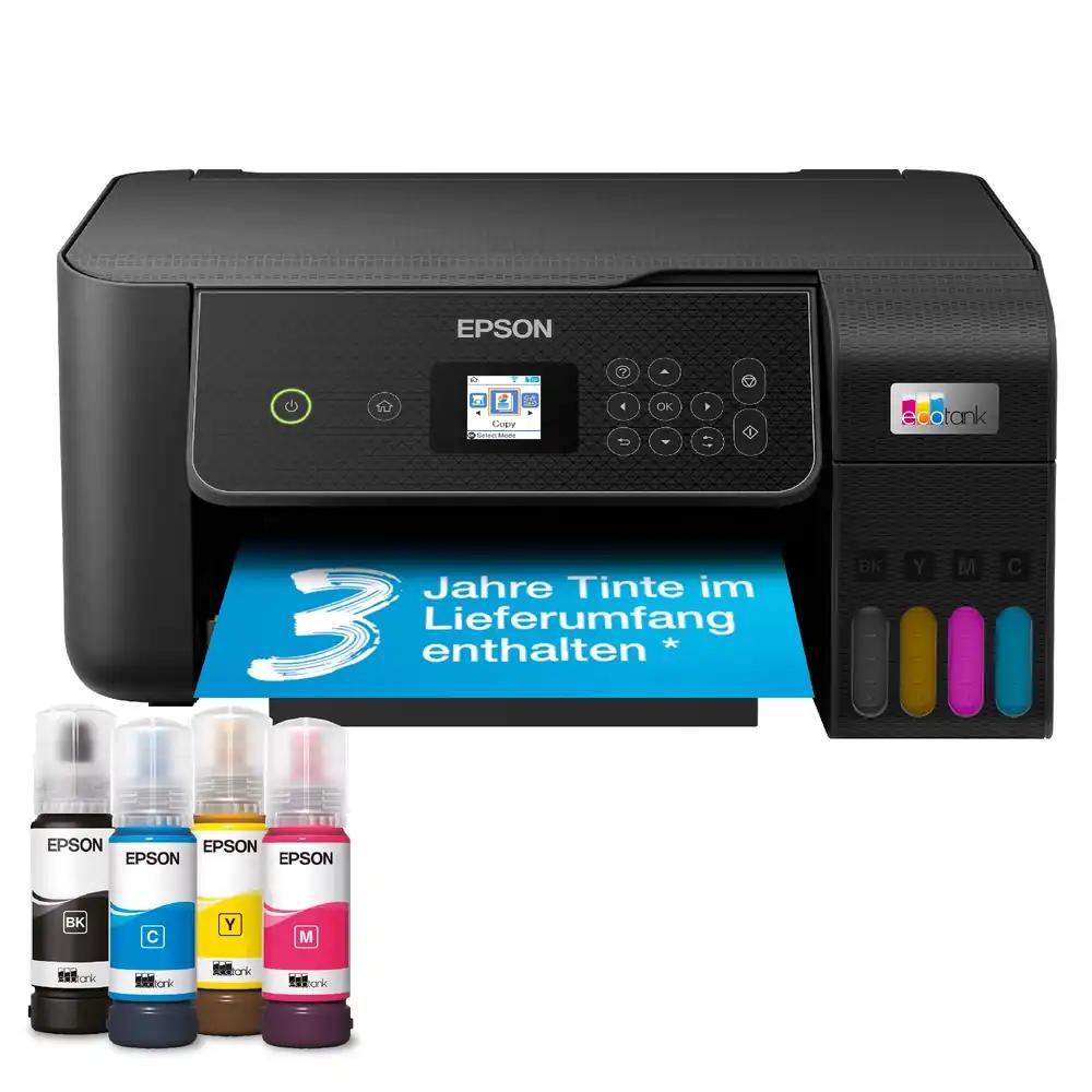 Epson EcoTank ET-2870 A4 multifunktsionaalne Wi-Fi tindimahutiga printer, kuni 3 aastaks piisava tindivaruga