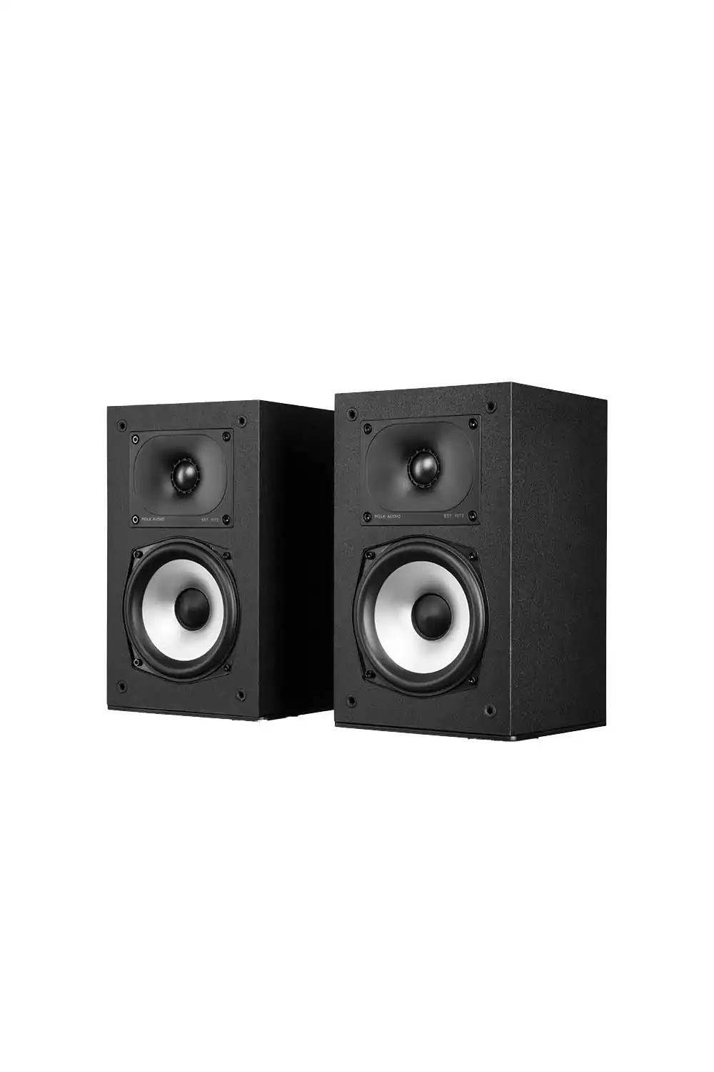 Polk Audio Monitor XT15 kompaktne riiulikõlar, stereokõlar, surround-kõlar, Hi-Res sertifitseeritud, Dolby Atmos ja DTS:X ühilduv, HiFi ja kodukino kõlar (paar)