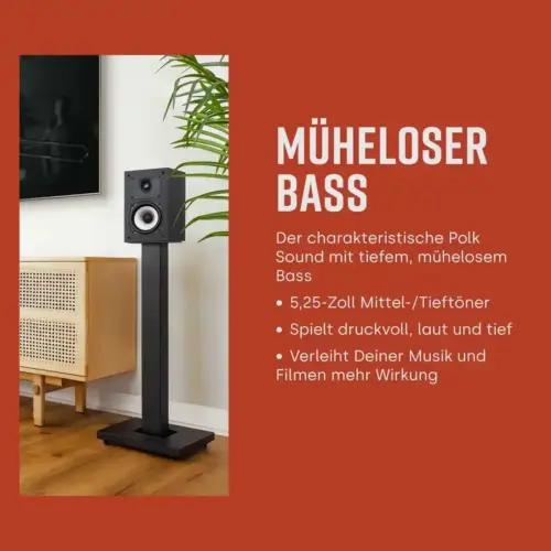 Polk Audio Monitor XT15 kompaktne riiulikõlar