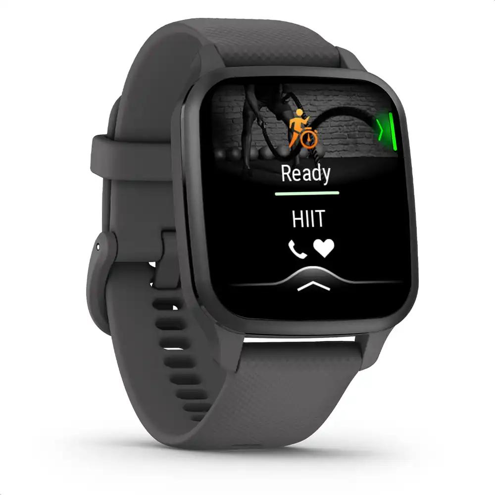 Garmin Venu Sq 2 – GPS-fitness-nutikell 1,4″ AMOLED ekraaniga, uneskoori analüüsiga ja üle 25 spordirakendusega