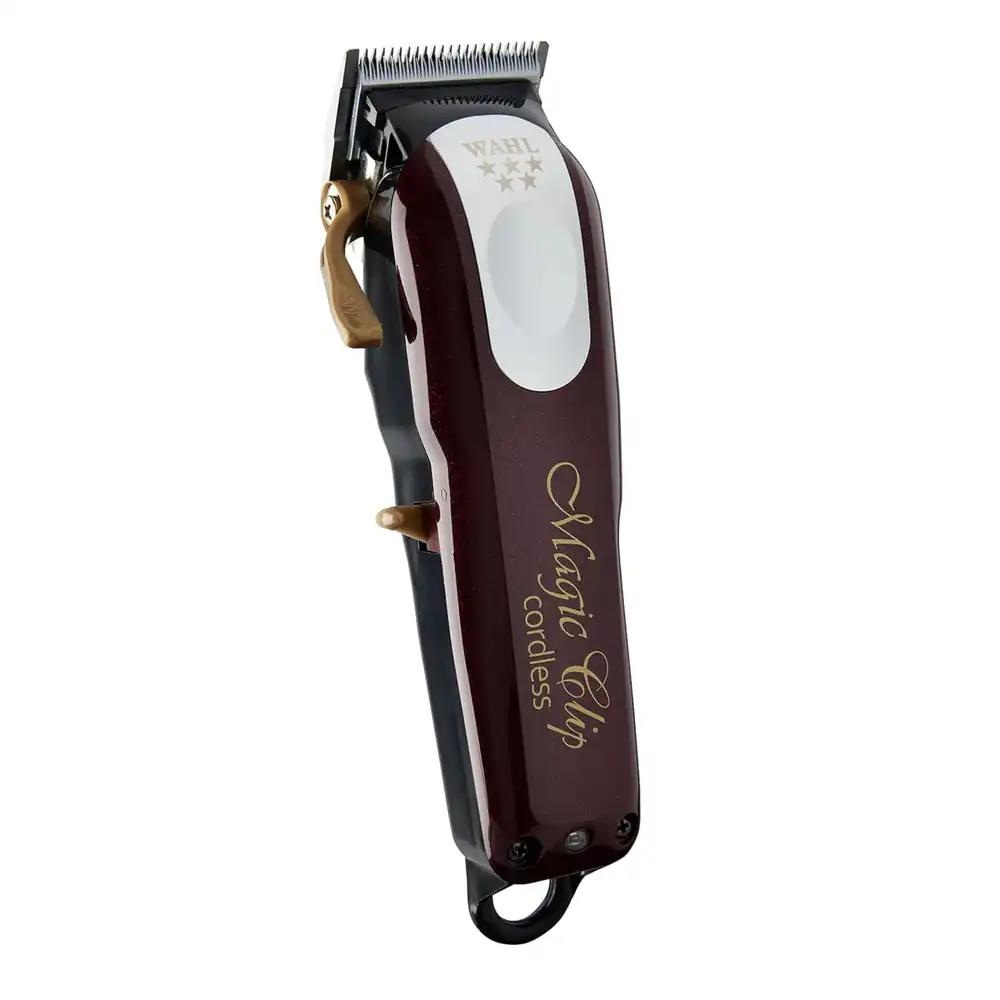 Wahl Cordless Magic Clip – Juukselõikusmasin sulandamiseks, punane