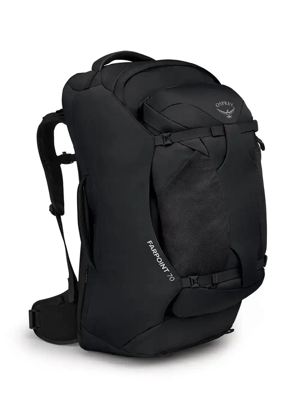 Osprey Europe Farpoint 70 meeste reisikott, must, universaalne suurus