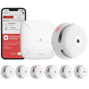 X-Sense nutikas suitsuandur XS01-M koos SBS50 baasseadmega