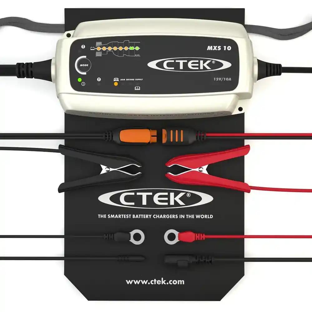 CTEK MXS 10 akulaadija 12V suuremate sõidukite akudele