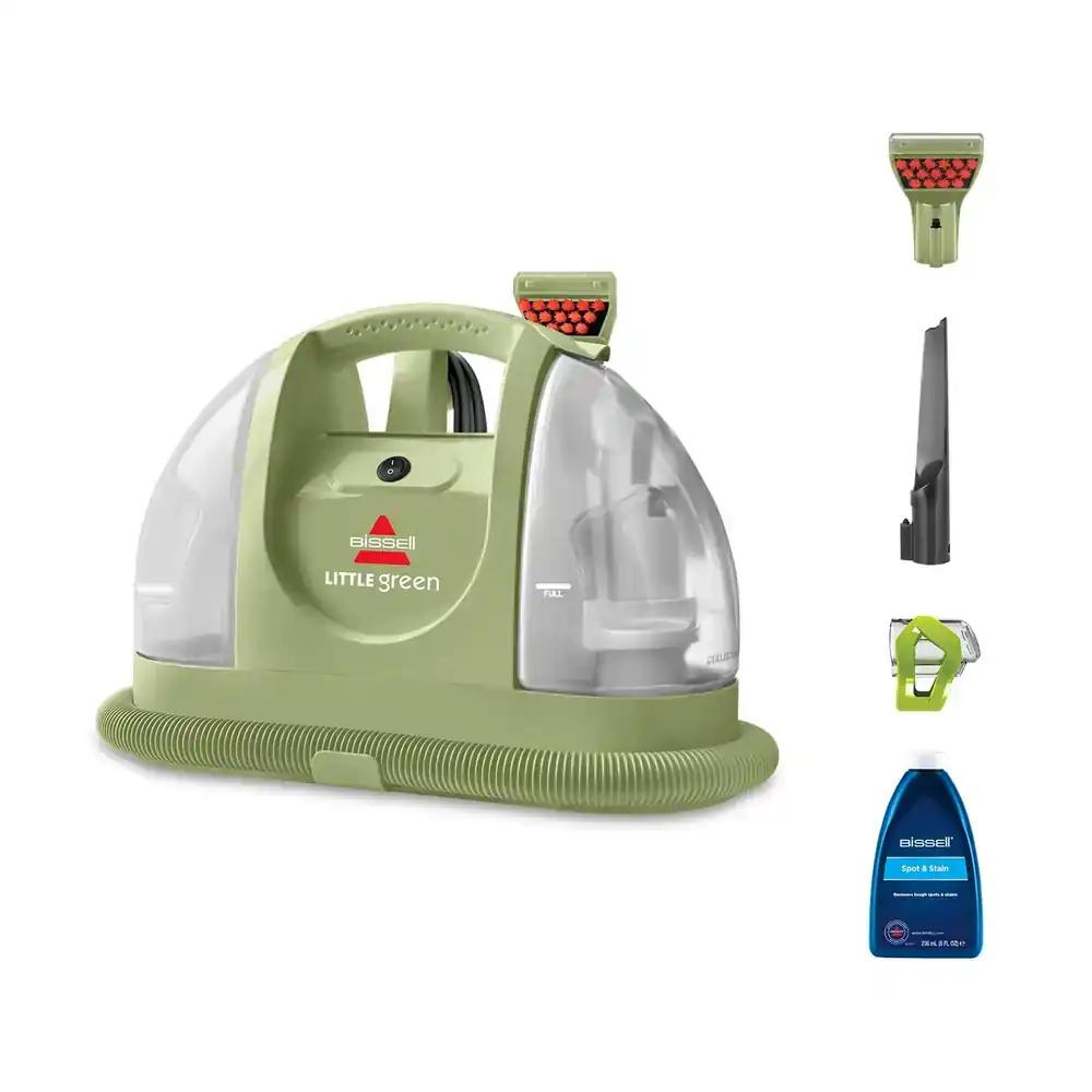BISSELL Little Green, polstripuhastaja, vaibapuhastaja igapäevaste plekkide ja mustuse eemaldamiseks, märg- ja pesutolmuimeja vaipadele, polstrile, autole ja muule, võimas 340W mootor, 4098N