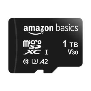 Amazon Basics MicroSDXC 1 TB SD-adapteriga