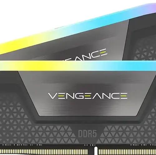 Corsair VENGEANCE RGB DDR5 32GB (2x16GB) 6000MHz CL30 AMD EXPO Intel XMP iCUE ühilduv arvutimälu - Hall (CMH32GX5M2B6000Z30K)