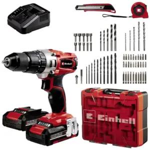 Einhell akuga löökpuurtrell TE-CD 18/2 Li-i +64 (2x2