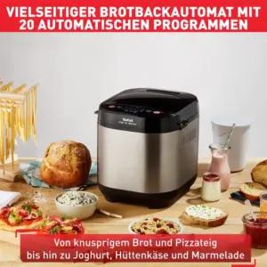 Tefal PF240E Pain & Délices leivaküpsetaja | 20 automaatset programmi | 3 leiva suurust ja pruunistamisastet | sobib ka koogi-
