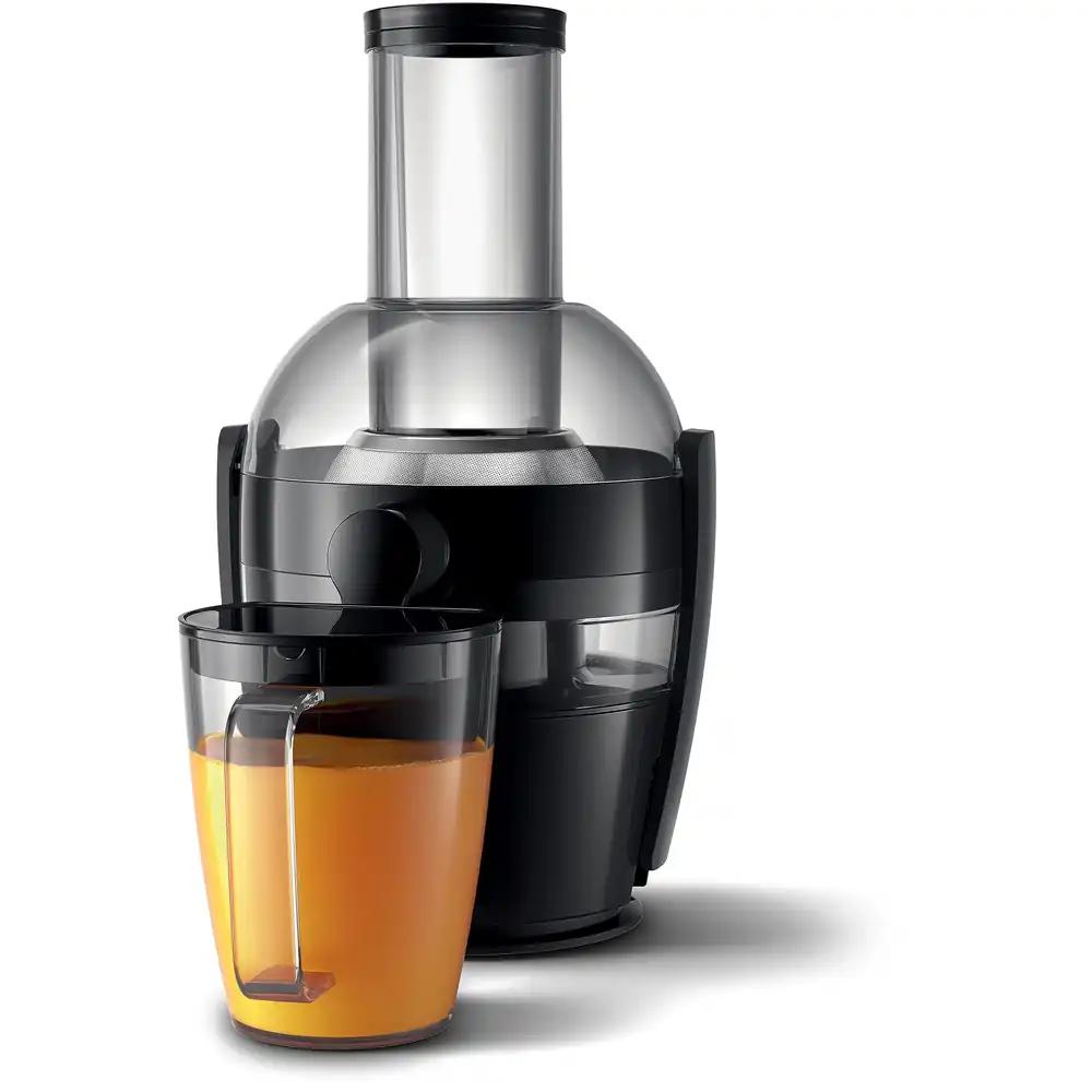Philips Viva Collection mahlapress – QuickClean-tehnoloogia, 800W mootor, XL-sisestusava, 2L mahla ühe korraga, lihtne puhastada, tilgalukk-süsteem, QuickClean filter (HR1856/70)