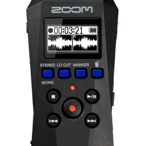 Zoom H1essential 32-bit float kaasaskantav helisalvesti, must