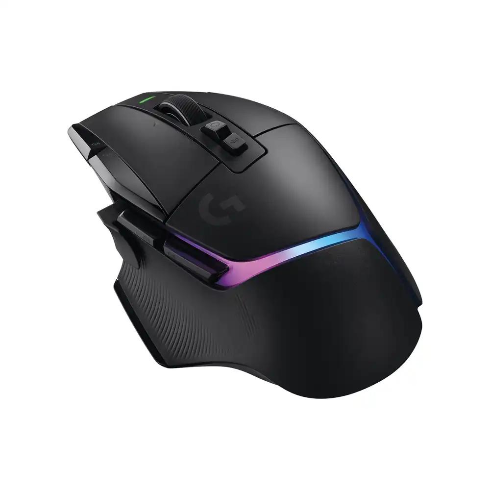 Logitech G502 X PLUS LIGHTSPEED juhtmevaba RGB-mänguhiir – Optiline hiir LIGHTFORCE hübriidlülitite, LIGHTSYNC RGB, HERO 25K mängusensoriga, ühilduv PC – macOS/Windows – Must