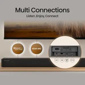 Hisense HS2100 2.1 heliriba kodukino süsteem juhtmevaba bassikõlariga