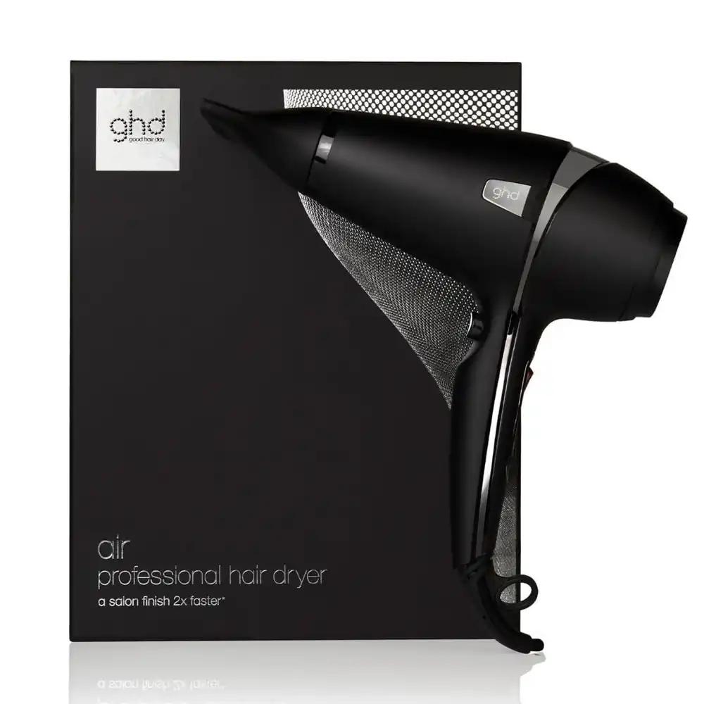 ghd Air föön must – salongi viimistlus, 2x kiirem kuivatamine, vähendab kahu – sobib kõikidele juuksetüüpidele