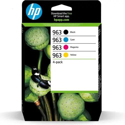 HP 963 (6ZC70AE) Multipakk Originaaltindipadrunid – Sinine