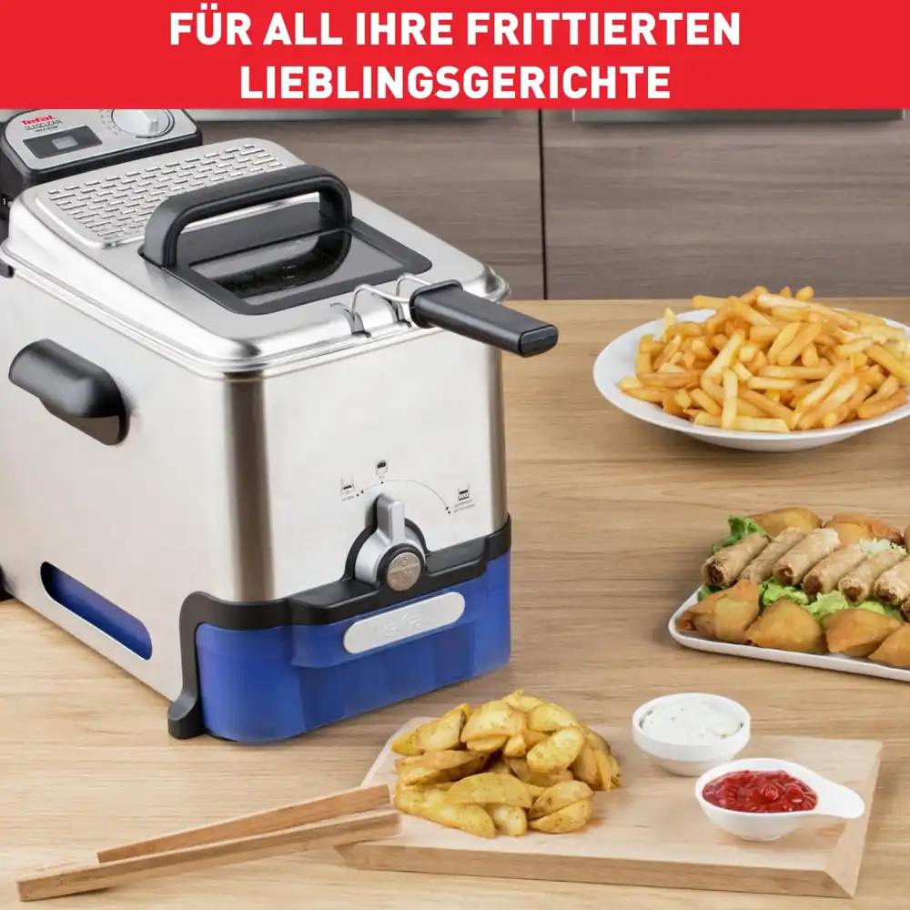 Tefal FR8040 Oleoclean Pro fritüür, 2300 W, 3,5 l, roostevaba teras, must, pilt 2