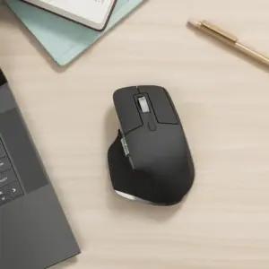 Logitech MX Master 3S Mac-i jaoks – Juhtmevaba Bluetooth-hiir ülikiire kerimise