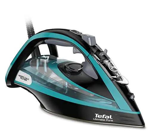 Tefal aurutriikraud Ultimate Pure FV9844 | 3200 W | Micro-Calc-filter | Durilium Airglide Autoclean tald | Automaatne väljalülitus | 0.35 liitrit | 31.6 x 15.1 x 16.3 cm | Must/Sinine